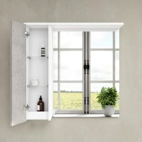 M91MPL0751BF38 GEM S, Дзеркало, частково дзеркальна шафа, ліва,75 см,з підсвічуванням, білий/базальт AM.PM фото 6