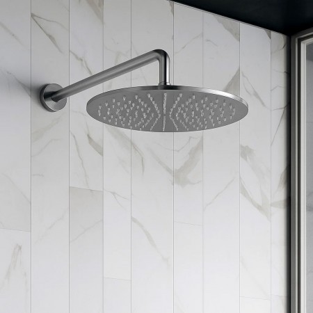 ZSOF079ST MASTER KING  Верхній душ 300 мм STEEL LOOKING (1 сорт) Paffoni