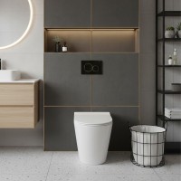 8590020 TOPIC Унітаз підлоговий+ супертонка кришка soft close (2уп) (1 сорт) Primera фото 1