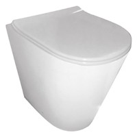 8590020 TOPIC Унітаз підлоговий+ супертонка кришка soft close (2уп) (1 сорт) Primera фото 2