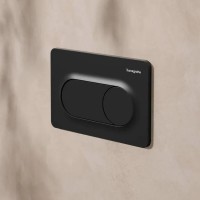 66002670 HG Змивна клавіша iFrame Original S, чорний матовий (1 сорт) HANSGROHE фото 2