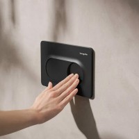 66002670 HG Змивна клавіша iFrame Original S, чорний матовий (1 сорт) HANSGROHE фото 3