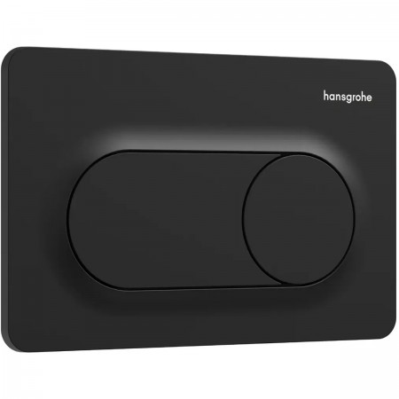 66002670 HG Змивна клавіша iFrame Original S, чорний матовий (1 сорт) HANSGROHE