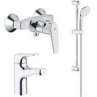 UA121630S Bau Flow Комплект змішувачів для душу (3 пак) (1 сорт) Grohe