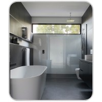 4600700 Basic Дзеркало 600х700 закруглене (1 сорт) Devit фото 1