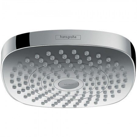 26528000 HG Croma Select E Верхній душ 180 2jet EcoSmart, хром (1 сорт) HANSGROHE