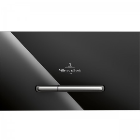 922160RB VICONNECT M300 Клавіша, чорна скло/хром (1 сорт) VILLEROY  BOCH