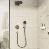 75418140 HG DuoTurn S Зовнішня частина змішувача для душу на 2 споживачі, brushed bronze (1 сорт) HANSGROHE фото 5