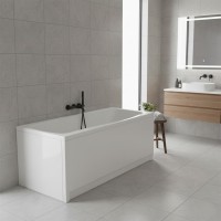 S301-160 LANA Ванна прямокутна 140х70 см + S906-001 (1 сорт) CERSANIT-С Україна фото 3