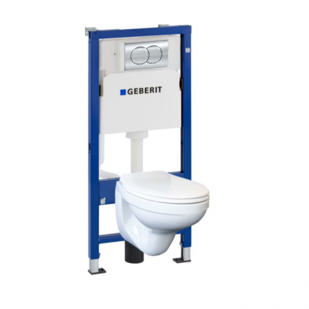 118.315.21.2 Комплект Geberit Duofix PRO 20, інсталяція для підв.унітазу Delta 12см із кріпленням до Geberit