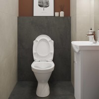 K119-015 CERSANIA II SIMPLEON Компакт 751 011 3/6 з кришкою дюропласт softclose і ф-єю простоно знят CERSANIT-С Україна фото 6