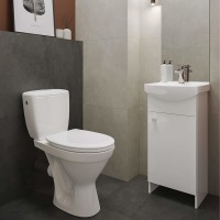 K119-015 CERSANIA II SIMPLEON Компакт 751 011 3/6 з кришкою дюропласт softclose і ф-єю простоно знят CERSANIT-С Україна фото 5