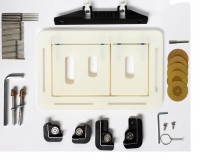 E10002 Прихована кнопка змиву Edplit Whisper  CWGS                 (1 сорт) EDPLIT фото 2