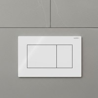 115.660.11.1 Sigma01 square Клавіша змиву, подвійний змив, білий глянець (1 сорт) Geberit фото 5