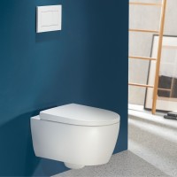 503.045.00.1 iCon Комплект підвісного унітазу воронкоподібний, закрита форма, TurboFlush, з кришкою  Geberit фото 6