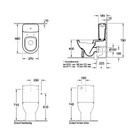 661010R2 SUBWAY Унітаз (1 сорт) VILLEROY  BOCH фото 2