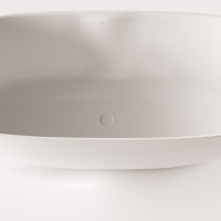 VAPERLS175/00 Perla Ванна окремостояча 175*76 см з литого (штучного) каменю Silkstone, з інтегровани PAA фото 4