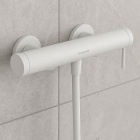 73622700 HG Tecturis S Змішувач для душу зовнішнього монтажу, білий матовий (1 сорт) HANSGROHE фото 2