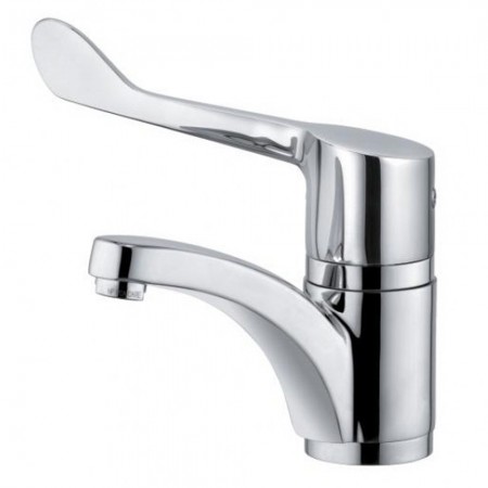 341130524 MEDI CARE Змішувач для раковини ліктьовий, хром (1 сорт) Kludi