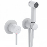 389985376 Bozz Комплект гігієнічного душу, білий матовий (1 сорт) Kludi