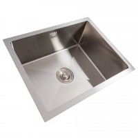 CM 54*44 Handmade Кухонна мийка 540*440*220, сифон, корзина, дошка, кріплення нержавійка (1 сорт) Valeso фото 1