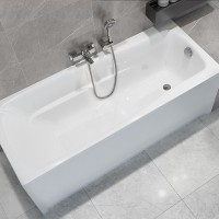S301-163 LANA Ванна прямокутна 170х70, в комплекті з ніжками, білий глянець (1 сорт) CERSANIT-С Україна фото 3