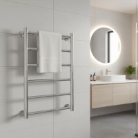 1.8.044562.P Рушникосушка NOX Флет 570х430/400, полірована нержавійка (1 сорт) Mario