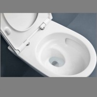 503.045.00.1 iCon Комплект підвісного унітазу воронкоподібний, закрита форма, TurboFlush, з кришкою  Geberit фото 4