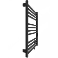 6.1.0102.06.BM Рушникосушка ел. HF London 770х530 чорний мат, в комплекті з прих.підкл (1 сорт) Hygge Family фото 3