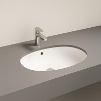 OC71AWHA LILY Раковина під стільницю овальна 46см (1 сорт) RAK Ceramics фото 2