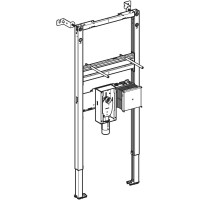 111.563.00.2  Duofix Рама д/раковини 112 см, під вертикальний змішувач із функціональним блоком прих Geberit фото 1