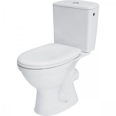 K03-076 Компакт COMPACT 918 MERIDA M010 3/6 TOILET SEAT PP SC UA з поліпропіленовим сидінням з плавн MITO