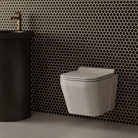 3020120 UP Підвісний безобідковий унітаз без кришки (1 сорт) Devit