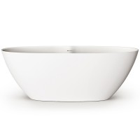 VAPERLS175/00 Perla Ванна окремостояча 175*76 см з литого (штучного) каменю Silkstone, з інтегровани PAA