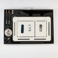 E10006 Hidden Flash Button Whisper M2  CWGS(Geberit Sigma type2) (1 сорт) EDPLIT фото 2