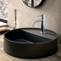 LIG071KST LIGHT змішувач для раковини, донний клапан клік-клак steel looking (1 сорт) Paffoni фото 4