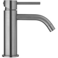 LIG071KST LIGHT змішувач для раковини, донний клапан клік-клак steel looking (1 сорт) Paffoni фото 1