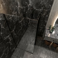 SE2340B ART 3.0 Кабіна душова, прямокутна, розсувна,1200*800 мм, без піддона, скло прозоре, чорна ма Devit фото 5