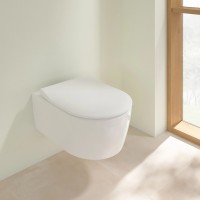 5656RS01 AVENTO Унітаз підвісний DirectFlush з кришкою QuickRelease/SoftClosing, White Alpin (1 сорт VILLEROY  BOCH фото 2