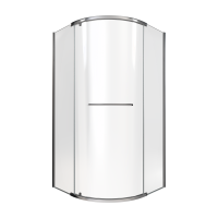 FEN1223 COMFORT Кабіна душова, 1/4 кола, 100х100, без піддона, скло прозоре (1 сорт) Devit фото 2