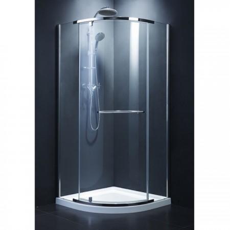 FEN1223 COMFORT Кабіна душова, 1/4 кола, 100х100, без піддона, скло прозоре (1 сорт) Devit