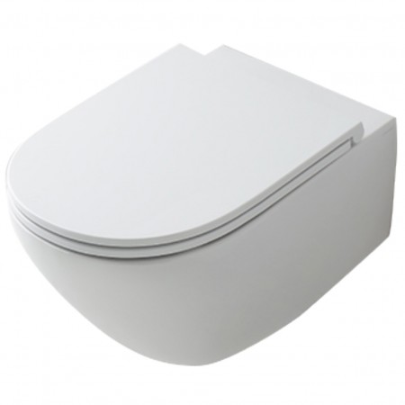 3714 30 AQUATECH Унітаз підвісний, білий матовий (1 сорт) Kerasan