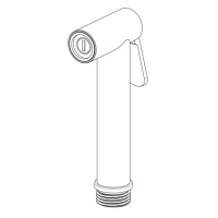 ZDUP128ST TWEET LOCK Набір гігієнічного душу прихованого монтажу, сталь (1 сорт) Paffoni фото 2