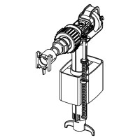 9820353 механізм наповнення бачка (1 сорт) Tece фото 1