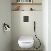 1025302431 New Tempesta-F Душовий набір, 1 режим струменю, чорний мат (1 сорт) Grohe фото 3