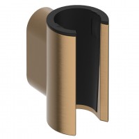 28885140 HG Porter Fine Тримач для ручного душу, brushed bronze (1 сорт) HANSGROHE