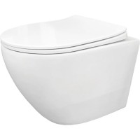 C85A1703SC X-Joy S  підвісний унітаз безобідковий з сидінням мікроліфт (1 сорт) AM.PM фото 1