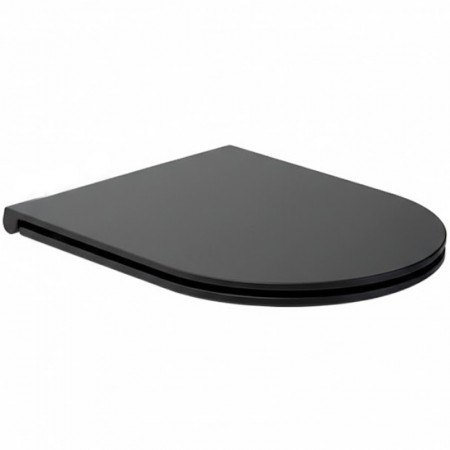 3030140B ART 3.0  Кришка soft-close до унітазу підвісного, чорна (1 сорт) Devit