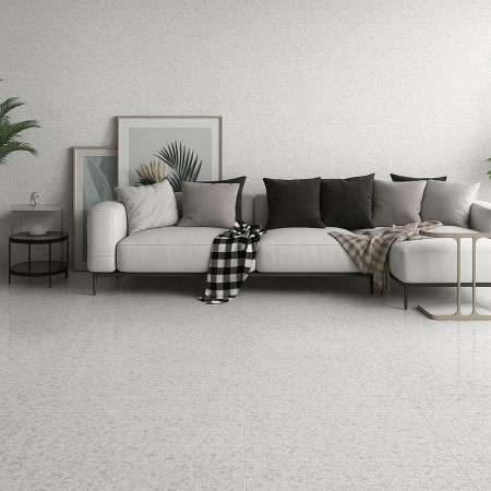 ALVA тераццо світло-сірий AAG980 (1 сорт) CERAMICA DESE0