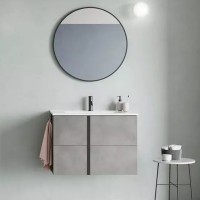 C0074436   ONIX  Тумба 60,  + раковина Slim,   cірий цемент (1 сорт) ROYO фото 2